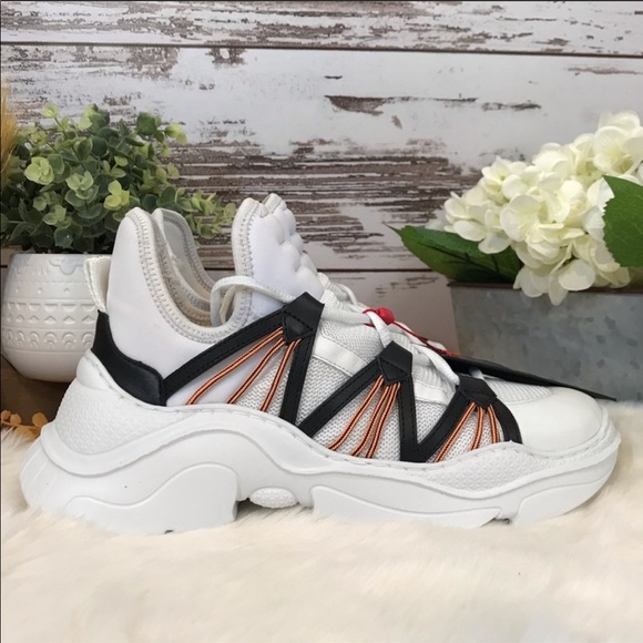 Free People X Schutz Anick Fashion Sneakers Sz 8 - Picture 2 of 7